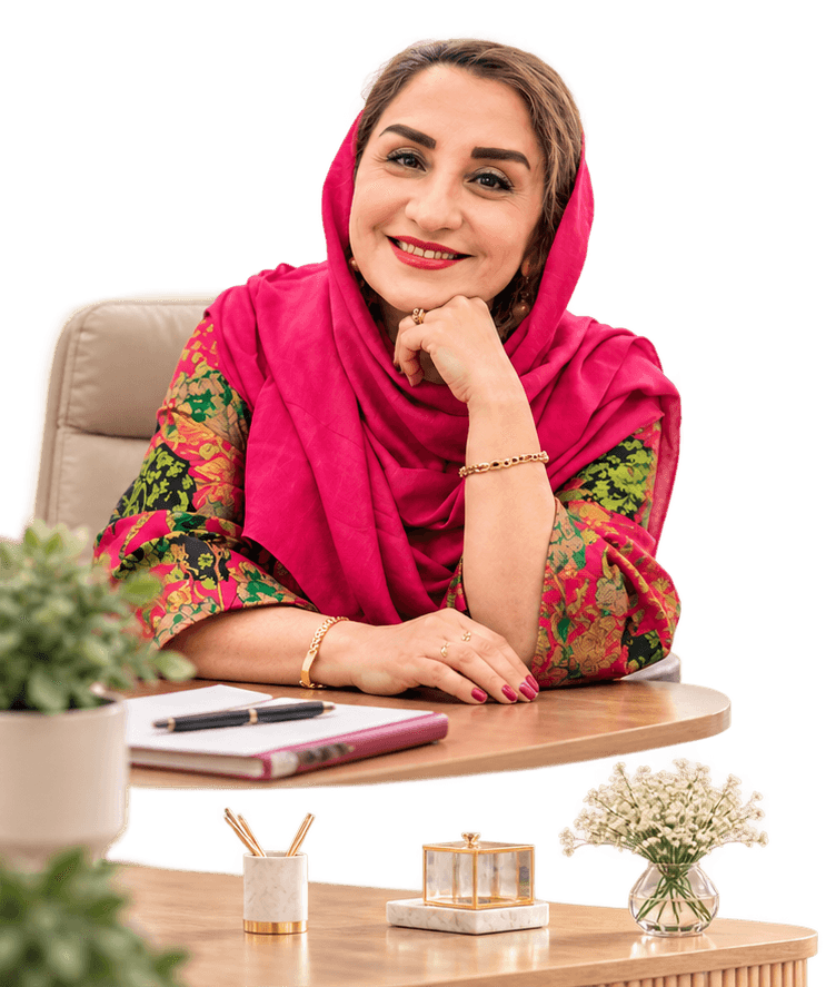 دکتر فریبا علیاری در فضای مشاوره