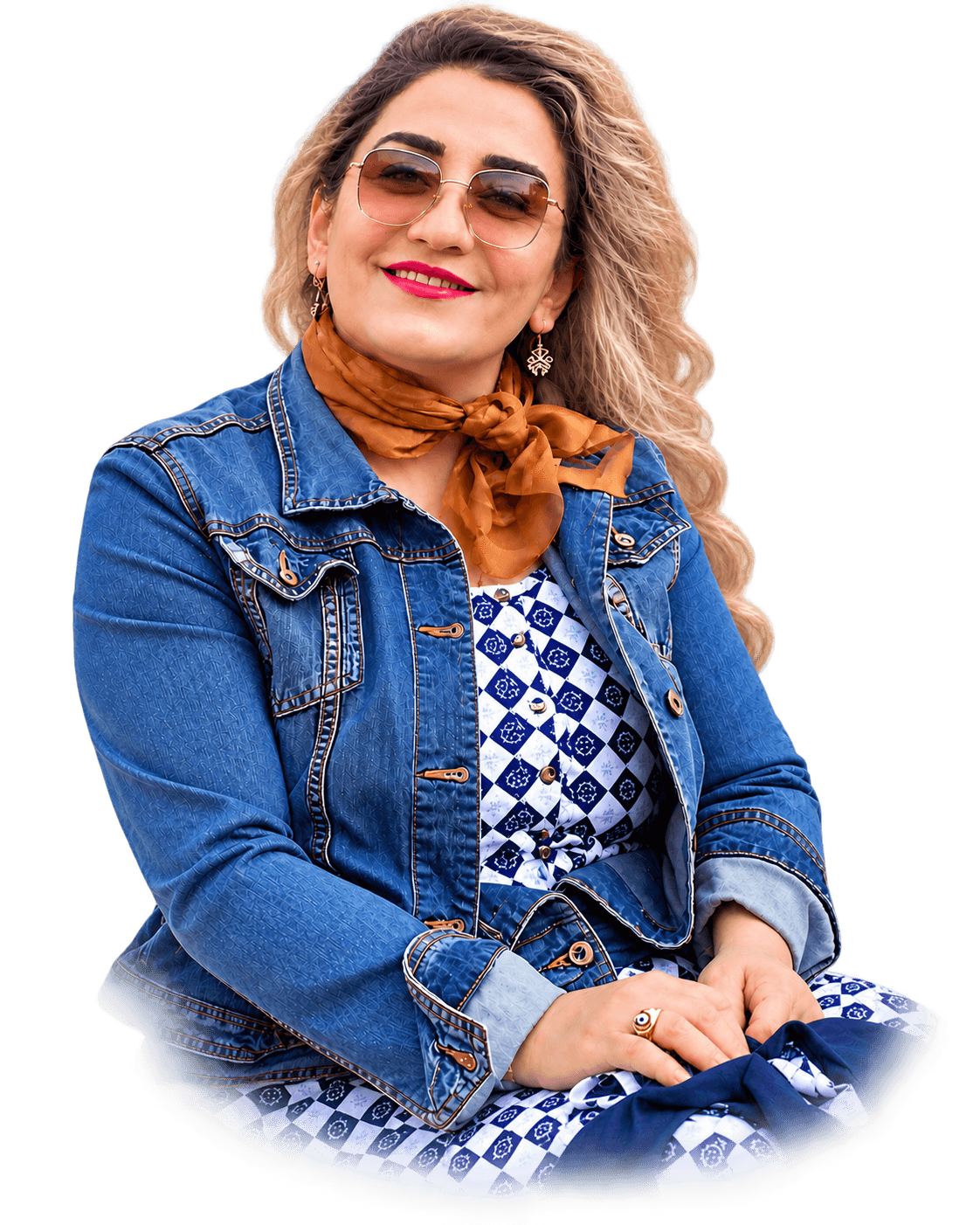 پرتره دکتر علیاری در فضای باز